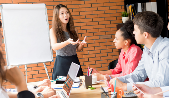 Female leader